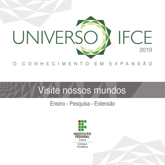 #4749 Universo IFCE começa dia 22 de maio