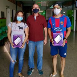#5660 Cedro entrega 3º lote dos tablets
