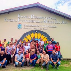 #6683 Alunos do campus de Maranguape visitam aldeia indígena
