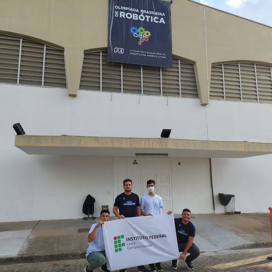 #6825 Caucaia conquista 7° lugar na Olimpíada Brasileira de Robótica