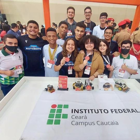 #7244 Caucaia conquista medalhas de ouro e prata na Feira do Conhecimento 2022