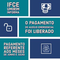 #7548 Umirim libera nova parcela do auxílio emergencial