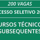 #9494 Divulgado resultado final para cursos subsequentes