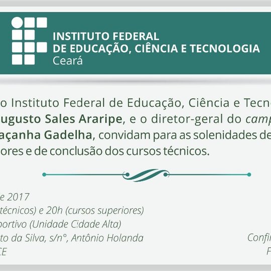 #9613 Limoeiro promove solenidades de formatura e colação de grau
