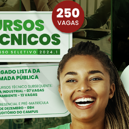#9804 Limoeiro realiza chamada pública para cursos técnicos