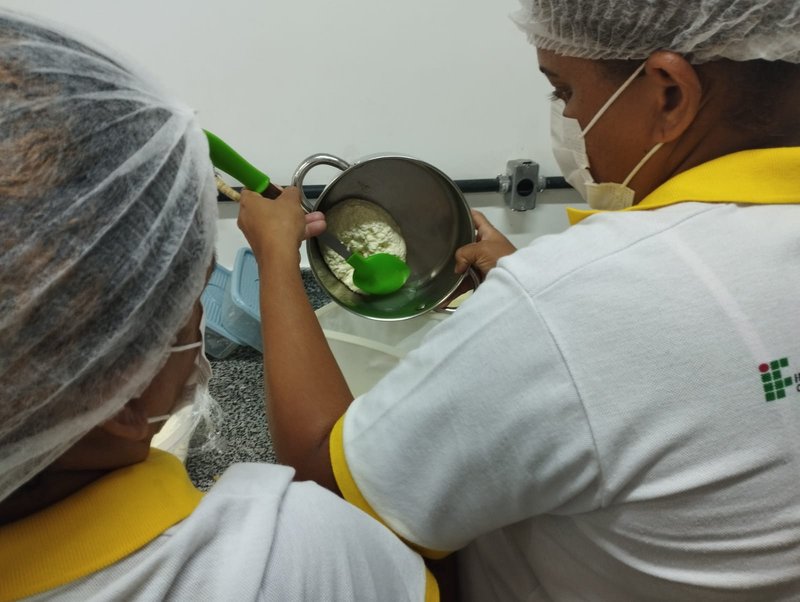 Atividade prática - curso produtora de Derivados do leite - Crateús