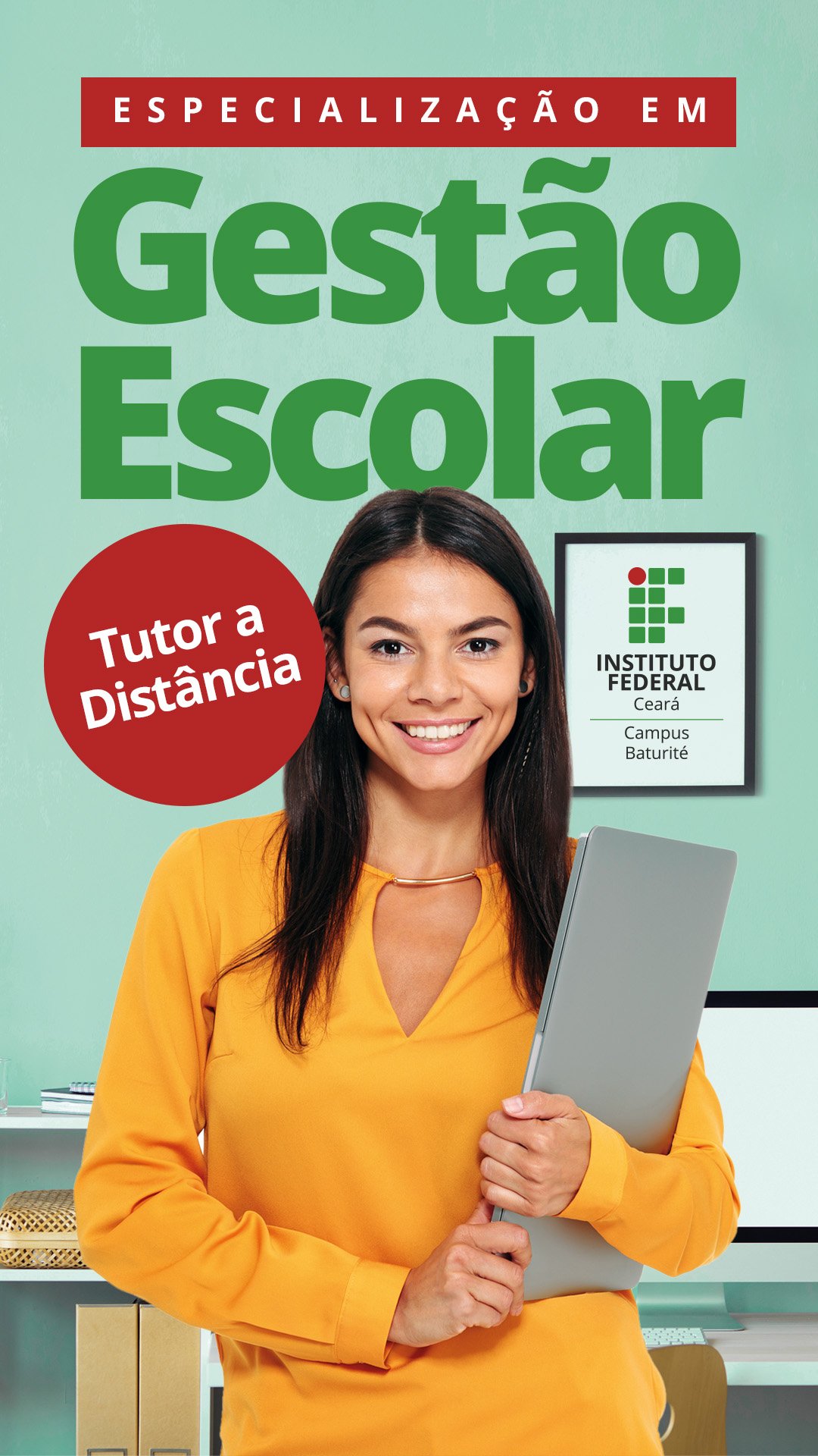 Banner Especialização em Gestão Escolar - Tutor