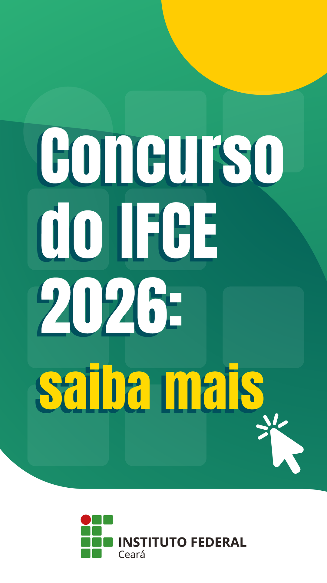 Concurso do IFCE 2026 Saiba Mais