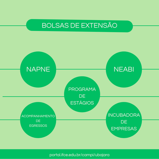 Bolsas de Extensão