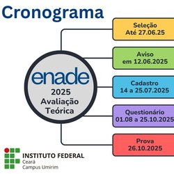 CRONOGRAMA ENADE