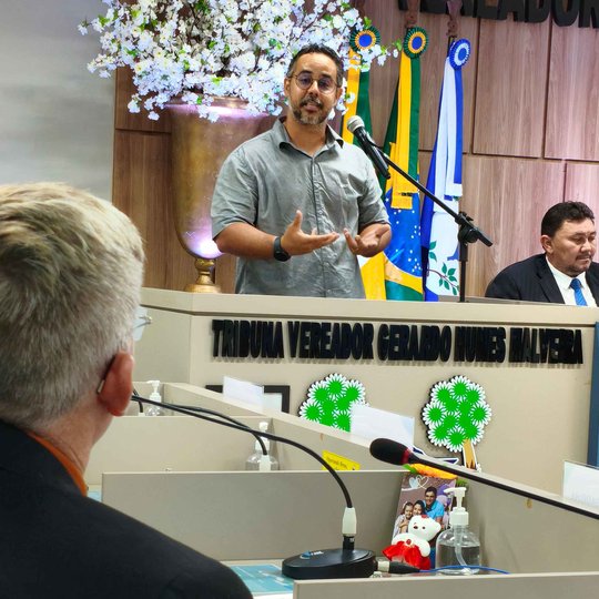 Tabuleiro do Norte - Direção-geral na tribuna da Câmara Municipal