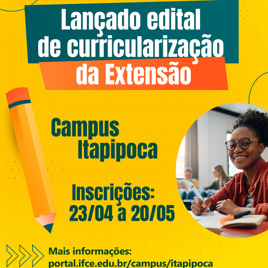 Card Edital Extensão Itapipoca