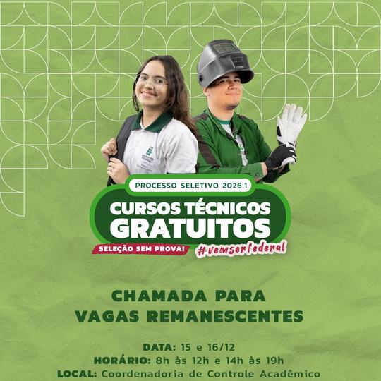 Chamada remanescentes Itapipoca