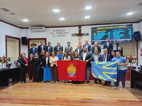 Comunidade surda de Aracati em celebração alusiva ao Dia Nacional da Libras