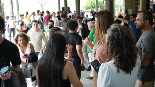 Grande movimentação de candidatos no Campus Fortaleza do IFCE