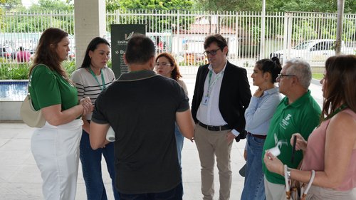 Equipe da Reitoria do IFCE percorreu os locais de prova