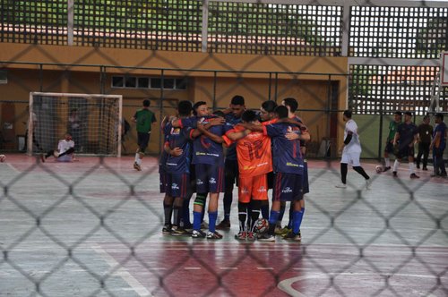 Futsal masculino terá as semifinais realizadas hoje à tarde (Foto: Mateus Sousa)