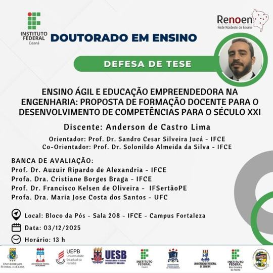 Defesa RENOEN de Anderson de Castro Lima