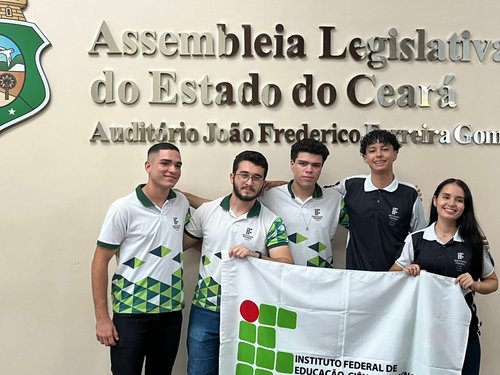 Equipes premiadas do campus de Aracati