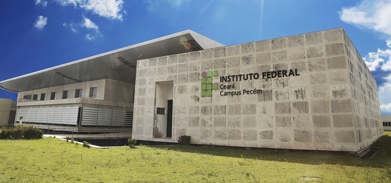 Fachada do Campus Pecém - Estreita