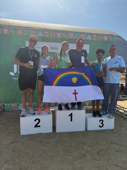 Maria Dafyni, atleta do IFCE ganha medalha de prata no JIF Nordeste