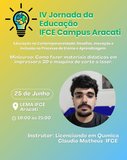 IV Jornada da Educação_minicurso materiais didáticos em impressora 3d