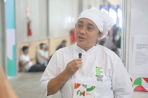 Lorena Lopes, criadora dos biscoitos à base de fibra de caju (Foto Filiphe Átila)
