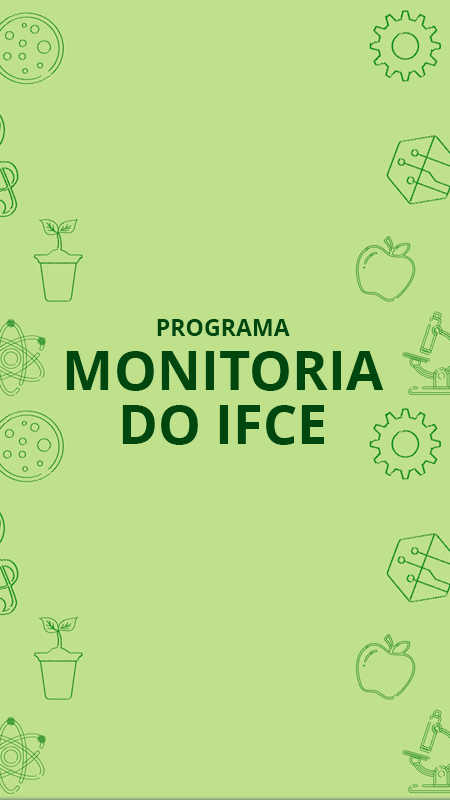 Programa de Monitoria do IFCE destaque
