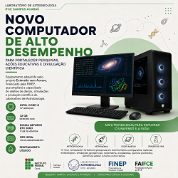 Novo computador para o Laboratório de Astrobiologia