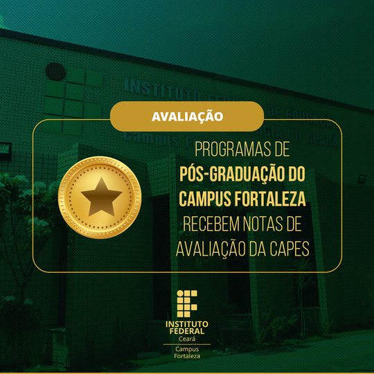Notas na avaliação da Capes