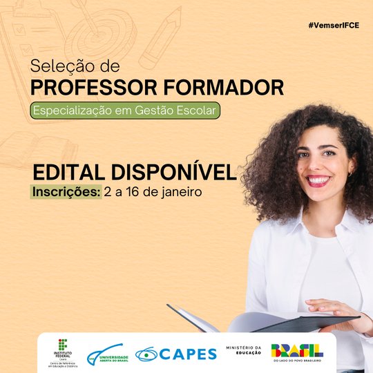 Seleção de professor formador em EaD