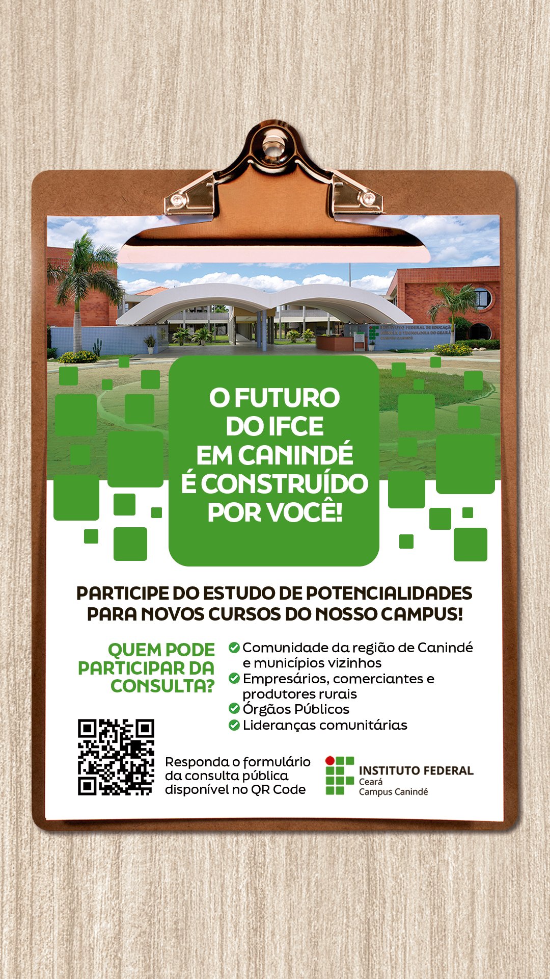 Story_Pesquisa Novos Cursos Canindé