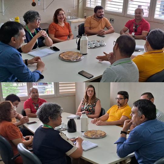 Reunião com pró-reitoras