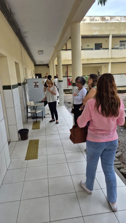 Comissão organizadora fiscalizou a aplicação do concurso (Foto: divulgação)