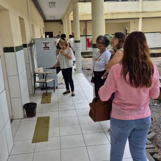 Comissão organizadora fiscalizou a aplicação do concurso (Foto: divulgação)