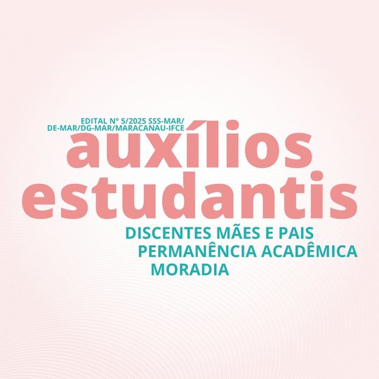 Card de divulgação dos auxílios