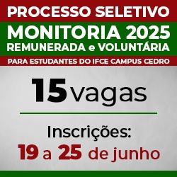 edital de monitoria