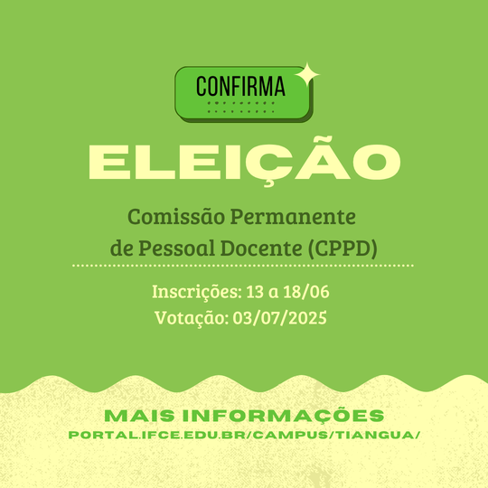 eleição cppd 2025