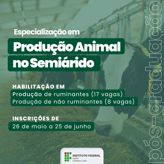produção animal no semiárido
