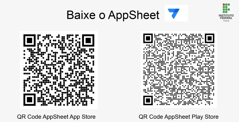 qr code app sheet