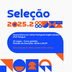 Seleção letras 2025.2